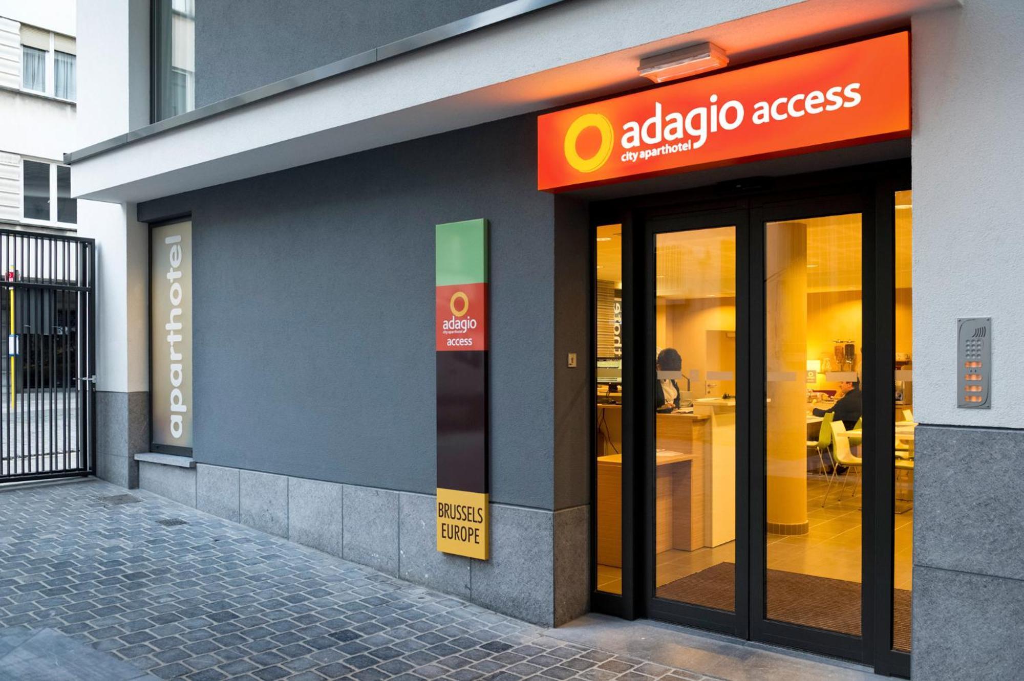 Aparthotel Adagio Access Bruxelles Europe Aparthotel Exterior foto